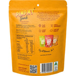 80g bag of Pimp My Snack Maple Cinnamon Seed Clusters featuring sunflower and pumpkin seeds on a white background.