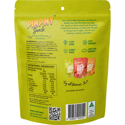 Pimp My Snack Snacking Super Seeds 80g Payless 4 Organics