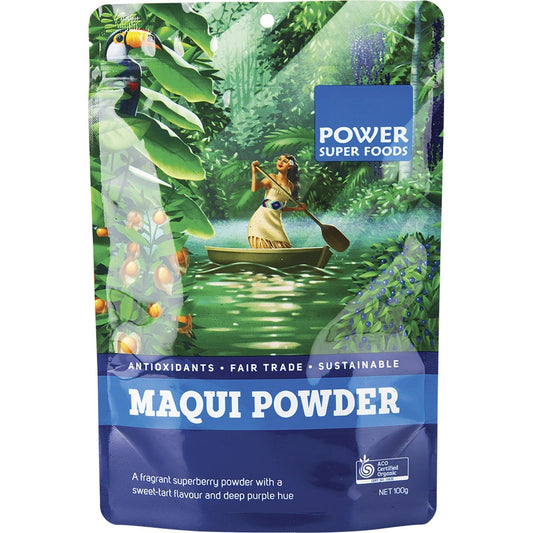 Power Super Foods Maqui Powder Certified Organic 100g Payless 4 Organics