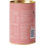 Power Super Foods Nourish Drinking Chocolate 180g tub shown from a side angle on a white background.