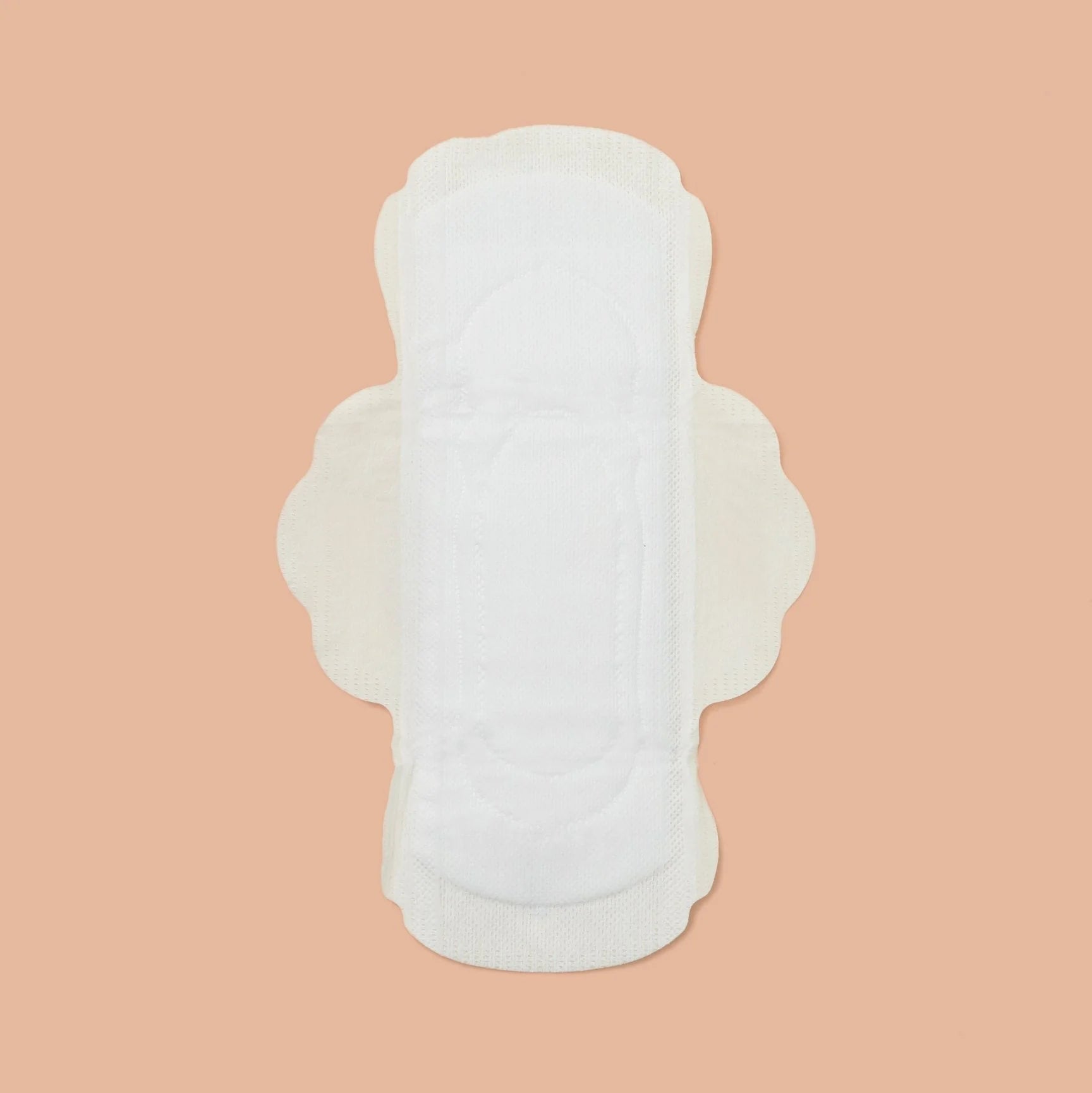 Single ultra-thin Tsuno regular bamboo pad with wings shown flat against a white background.