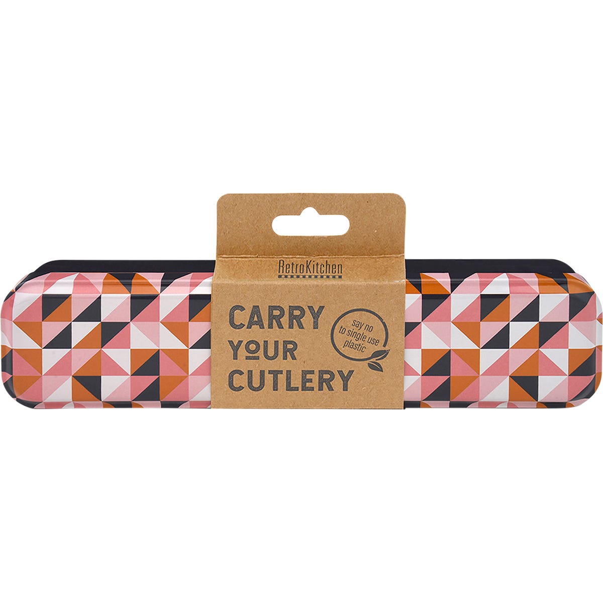 Retrokitchen Geometric Stainless Steel Cutlery Set