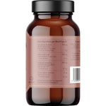 Right side of Ritua Stress 60 capsules bottle showing natural stress relief benefits and a 30-day supply label.