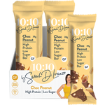 10:10 BY SDL Protein Snack Bar Choc Peanut 38g (Pack of 14)