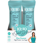10:10 BY SDL Protein Snack Bar Choc Coconut 38g (Pack of 14)