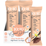 10:10 BY SDL Protein Snack Bar Choc Vanilla Kiss 38g (Pack of 14)