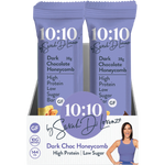 10:10 BY SDL Protein Snack Bar Dark Choc Honeycomb 38g (Pack of 14)