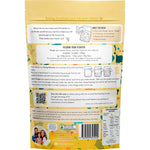 Back of 500g Sourdough Mumma Feed My Starter Mix bag with nutritional information and instructions for gluten-free starter.