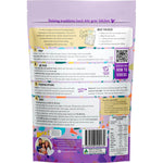 Back of Sourdough Mumma Focaccia Mix pouch showing nutritional information, organic ingredients, and baking requirements.