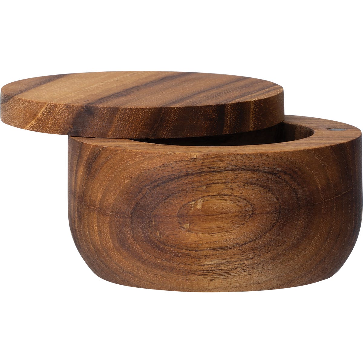 SALT OF THE EARTH Acacia Wood Salt Box