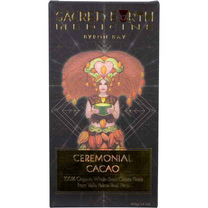 Sacred Earth Medicine Ceremonial Cacao 400g