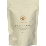 250g jar of SuperFeast Lion's Mane mushroom extract powder, a dietary supplement for focus and memory.