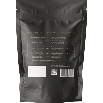 SuperFeast Mushroom M8 Capsules 240 Caps