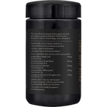 SuperFeast Neural Nectar 100g amber glass jar shown from a side angle, highlighting its gold and black label.