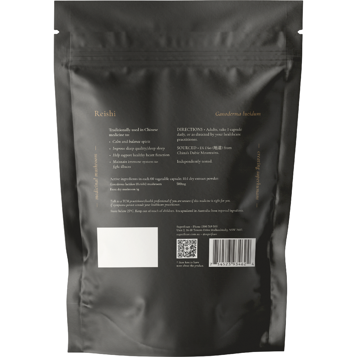 SuperFeast Reishi 240 Caps