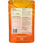 Back of Sol Organics Coconut Golden Milk Turmeric Blend 100g pack showing ingredients and nutritional information.