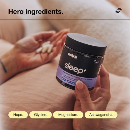 Switch Nutrition Sleep+ Magnesium 120 Caps