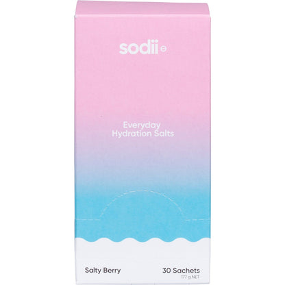 Sodii Everyday Hydration Salts Salty Berry 30 Pack