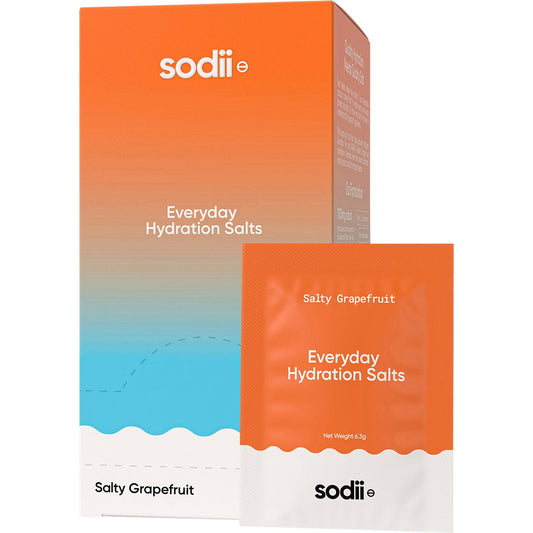 Sodii Everyday Hydration Salts Salty Grapefruit 30 Pack
