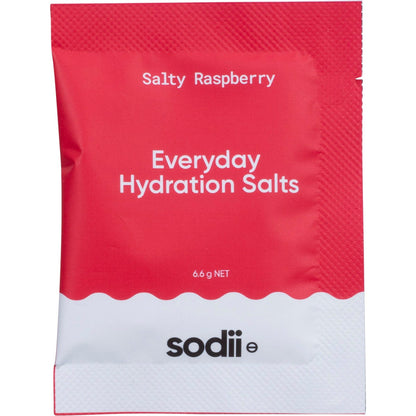 Sodii Everyday Hydration Salts Salty Raspberry 30 Pack