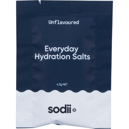 Sodii Everyday Hydration Salts Unflavoured 30 Pack