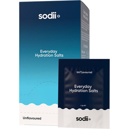 Sodii Everyday Hydration Salts Unflavoured 30 Pack