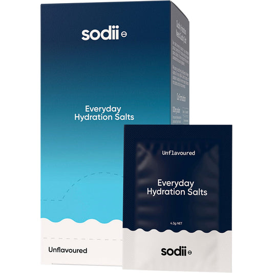 Sodii Everyday Hydration Salts Unflavoured 30 Pack