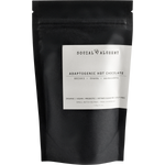 128g pouch of Social Alchemy Adaptogenic Hot Chocolate with organic cacao and medicinal mushrooms.