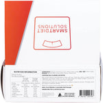 Back of Smart Protein Bar Apricot Coconut box with nutrition facts, ingredients, and product information.