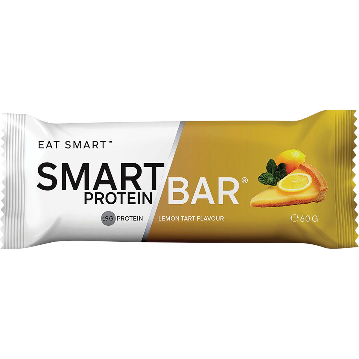 Smart Protein Bar Lemon Tart Flavour Protein Bar 60g (Pack of 12)
