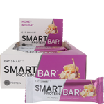Smart Protein Bar Honey Nougat Protein Bar 60g (Pack of 12)