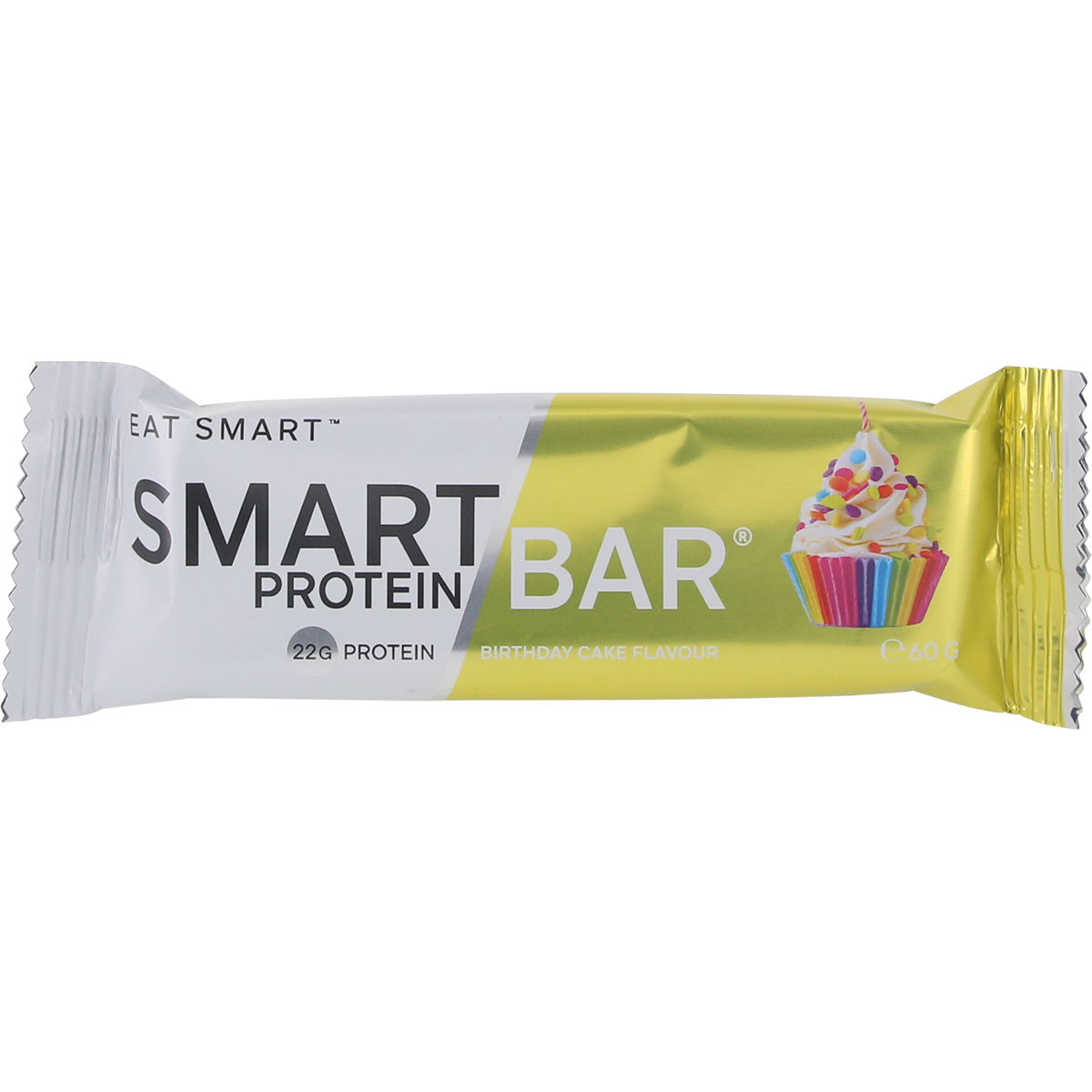 Smart Protein Bar Birthday Cake Protein Bar 60g (Pack of 12)