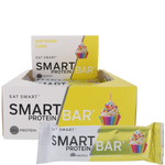 Smart Protein Bar Birthday Cake Protein Bar 60g (Pack of 12)
