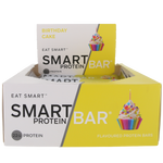 Smart Protein Bar Birthday Cake Protein Bar 60g (Pack of 12)