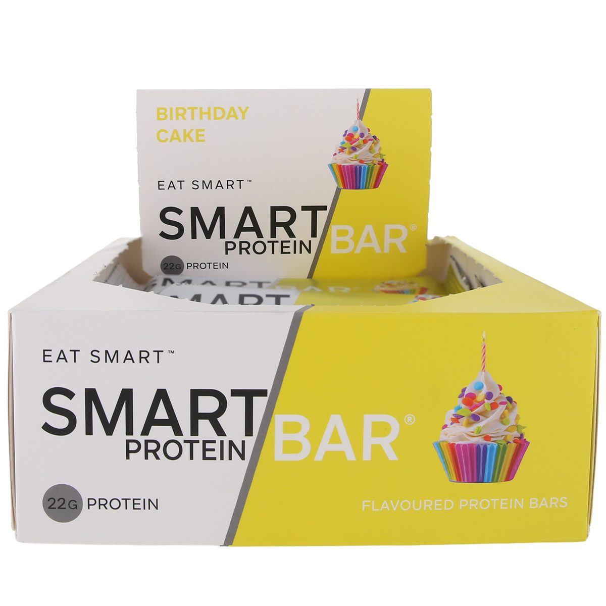 Smart Protein Bar Birthday Cake Protein Bar 60g (Pack of 12)