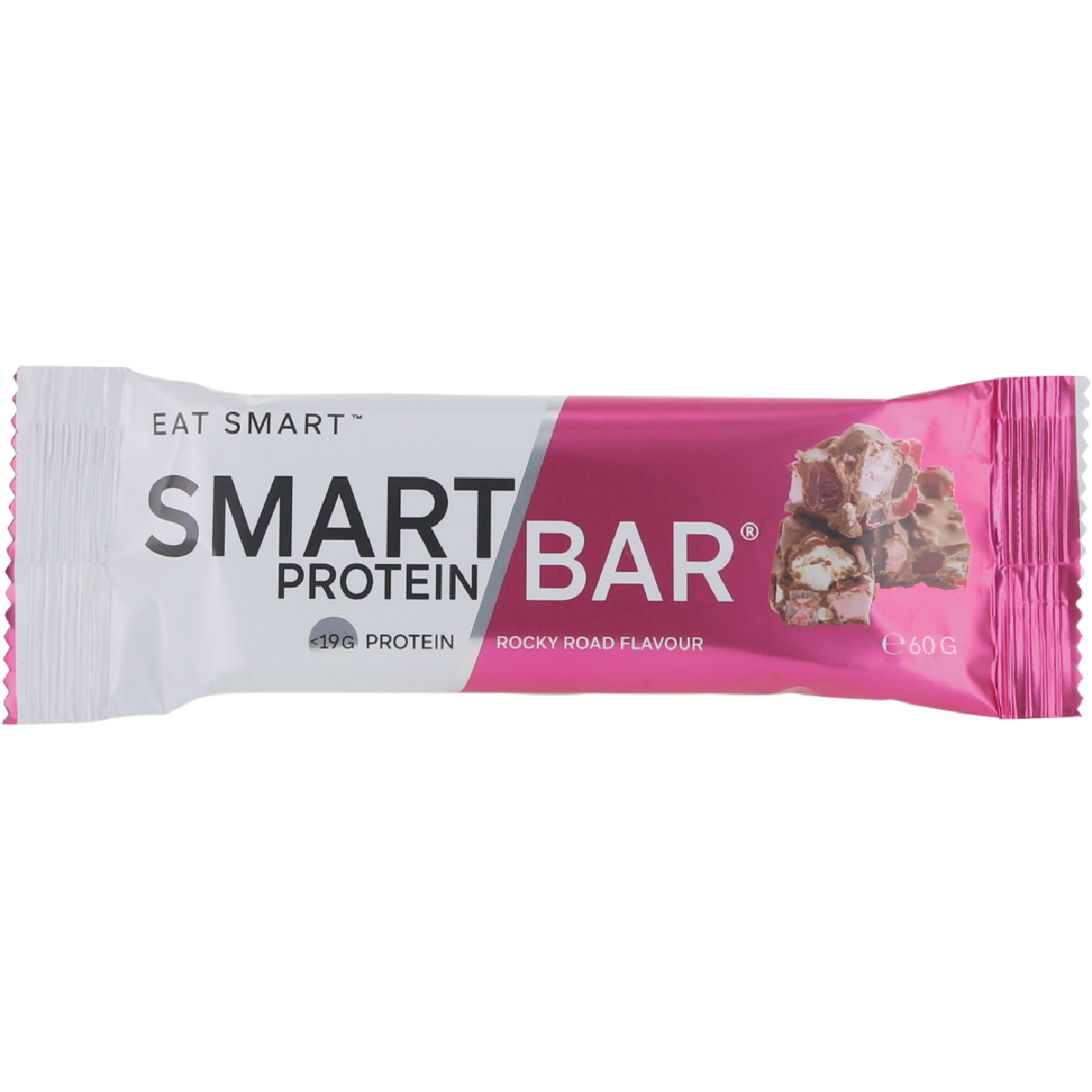 Smart Protein Bar Rocky Road Protein Bar 60g (Pack of 12)