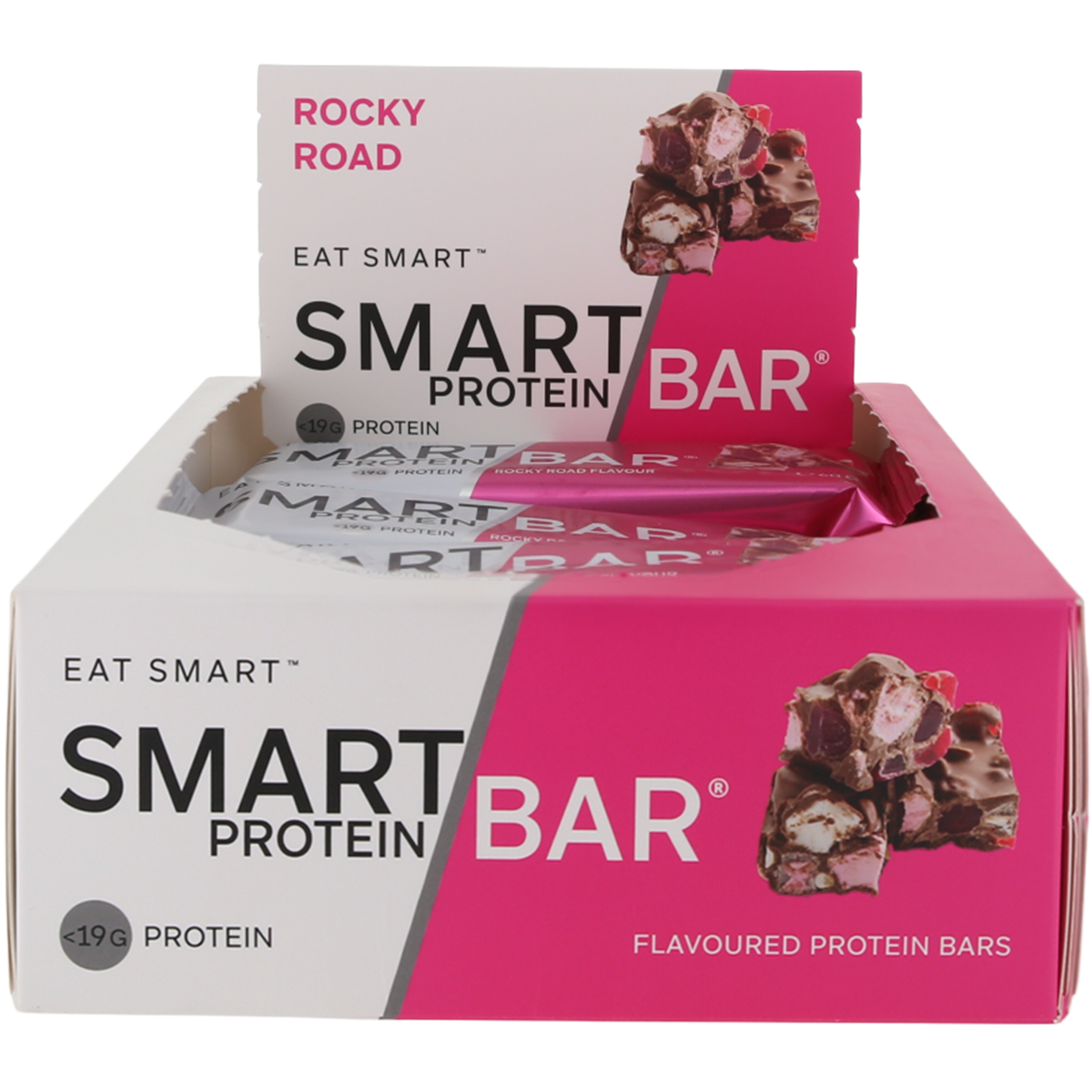 Smart Protein Bar Rocky Road Protein Bar 60g (Pack of 12)