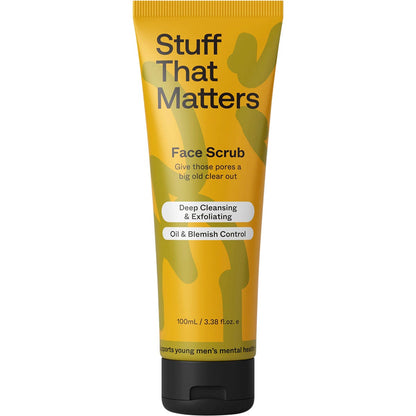 Stuff That Matters Face Scrub Deep Cleansing & Exfoliating 100ml