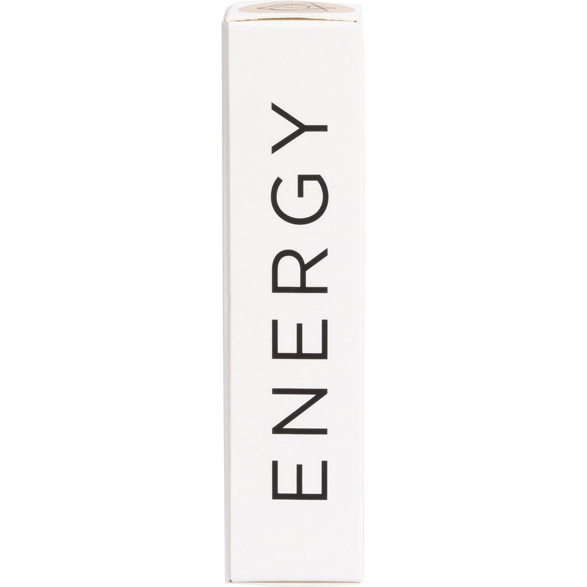 Left side of Summer Salt Body Energy essential oil roller box showing product details and 10ml size on a white background.