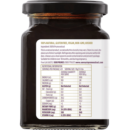 Sunraysia Prune Extract Tonic 340g