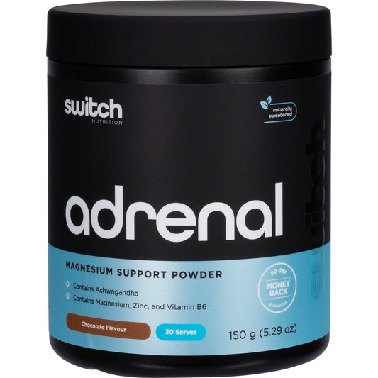 Switch Nutrition Adrenal Magnesium Support Powder Chocolate 150g