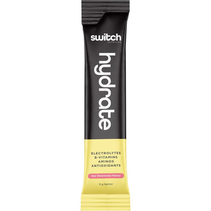 Switch Nutrition Hydrate Electrolytes No Added Sugar Kiwi Watermelon 6g (Pack of 20)