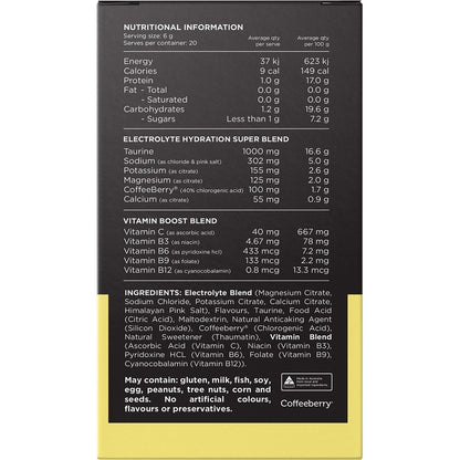Switch Nutrition Hydrate Electrolytes No Added Sugar Kiwi Watermelon 6g (Pack of 20)