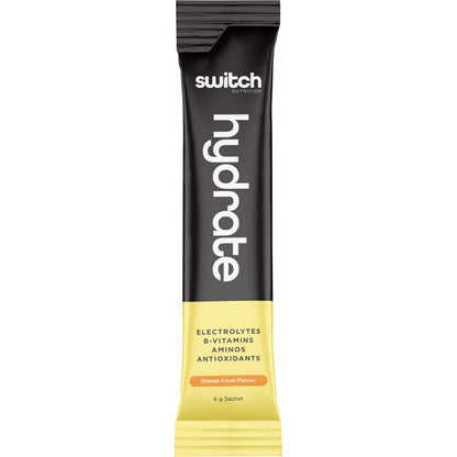 Switch Nutrition Hydrate Electrolytes No Added Sugar Orange Crush 6g (Pack of 20)