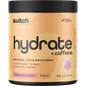 300g tub of Switch Nutrition Hydrate + Caffeine in Strawberry Burst flavour.