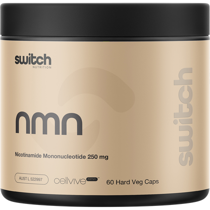Switch Nutrition NMN Cellvive Nicotinamide Mononucleotide 60 Caps
