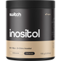 Switch Nutrition Inositol 150g tub with 40:1 ratio of Myo-Inositol to D-Chiro Inositol on a white background.