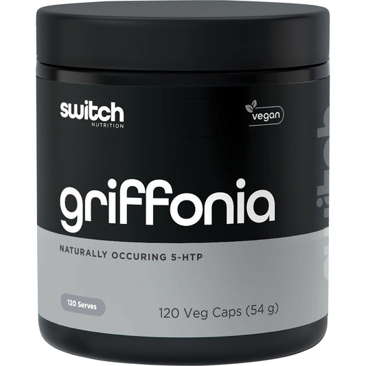 Switch Nutrition Griffonia Naturally Occuring 5-HTP 120 Caps