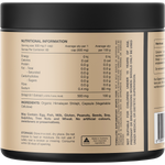 Back of the Switch Nutrition Organic Himalayan Shilajit bottle showing ingredients and nutritional information.
