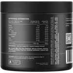 Back of Switch Nutrition 100% Pure Creatine HCL 90 capsules bottle showing ingredients and directions on a white background.